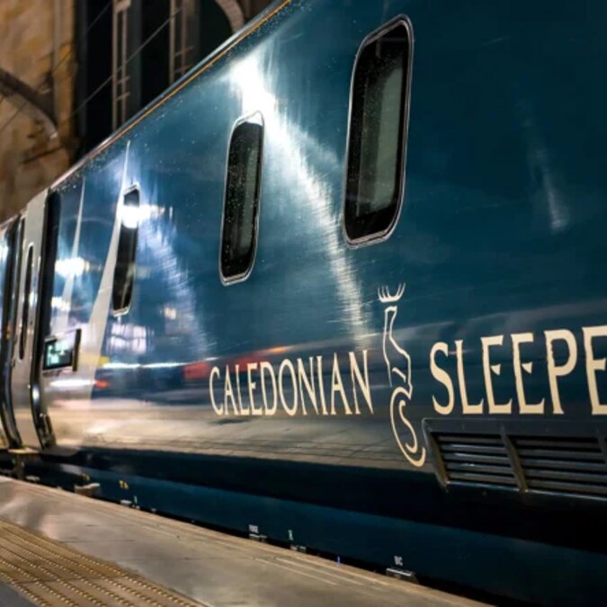 The train at the station | © Caledonian Sleeper