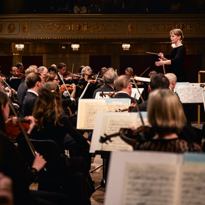 Orchester mit Dirigentin | © Wien Tourismus | Peter Rigaud