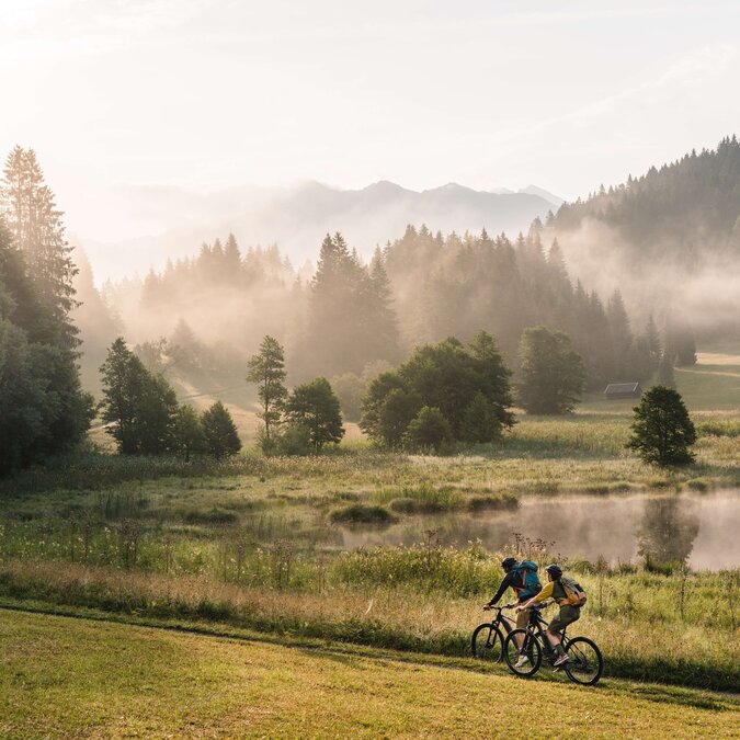 Cycling tour in Garmisch-Partenkirchen | © Erik Gross