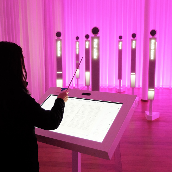 Exposition interactive sur les différents compositeurs liés à Leipzig | © TMGS Wolfgang Gärtner