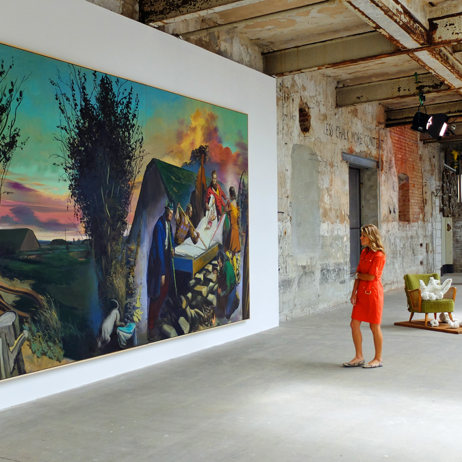 Exposition d'art dans une ancienne usine de coton | © TMGS Wolfgang Gärtner