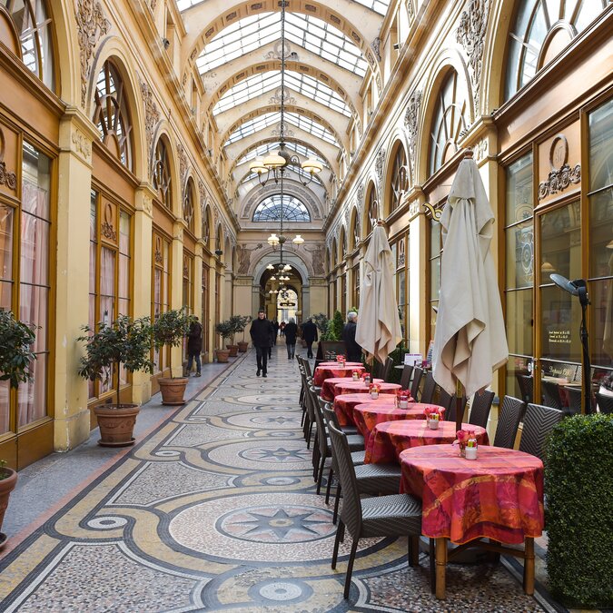 A covered passage in Paris | © Shutterstock 265948727