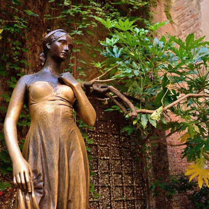 Statue de Juliette à Vérone | © Shutterstock 666578110