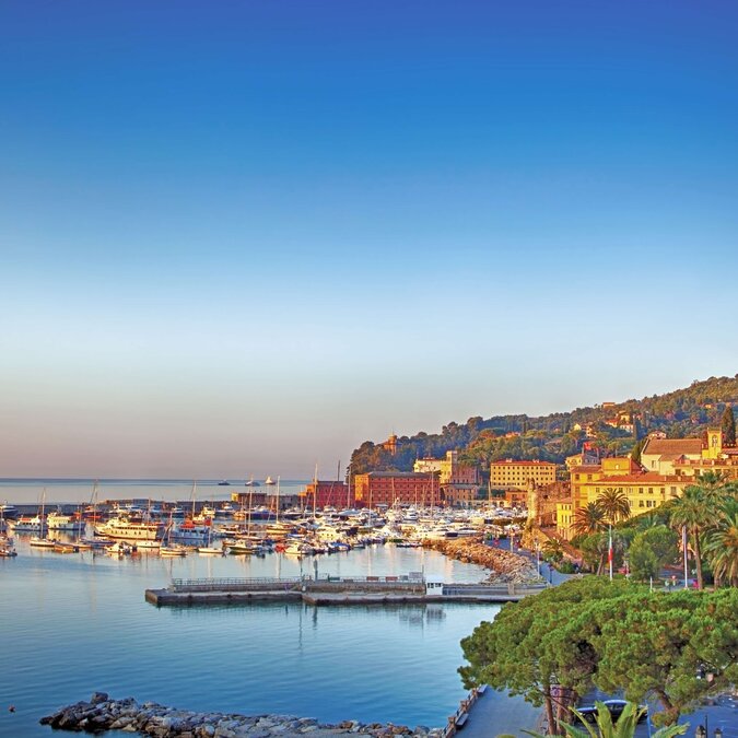 Santa Margherita Ligure at sunset | © Shutterstock 205781722