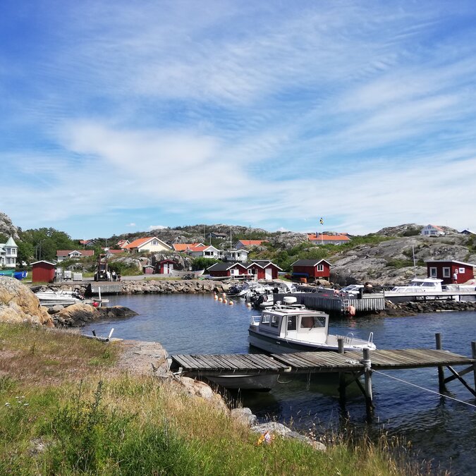 Brännö island as a day trip without many tourists by ferry from Gothenburg | © 	 shutterstock / 1581624385