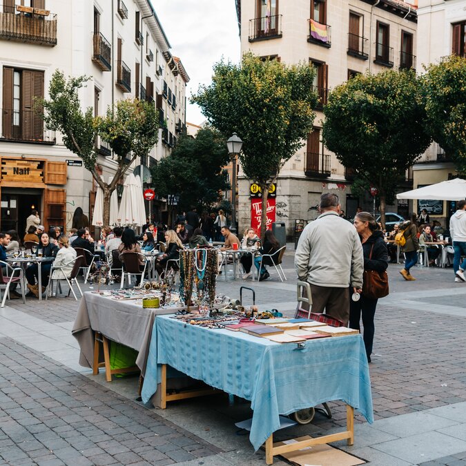 Malasaña Viertel, Madrid | © shutterstock_1040338972