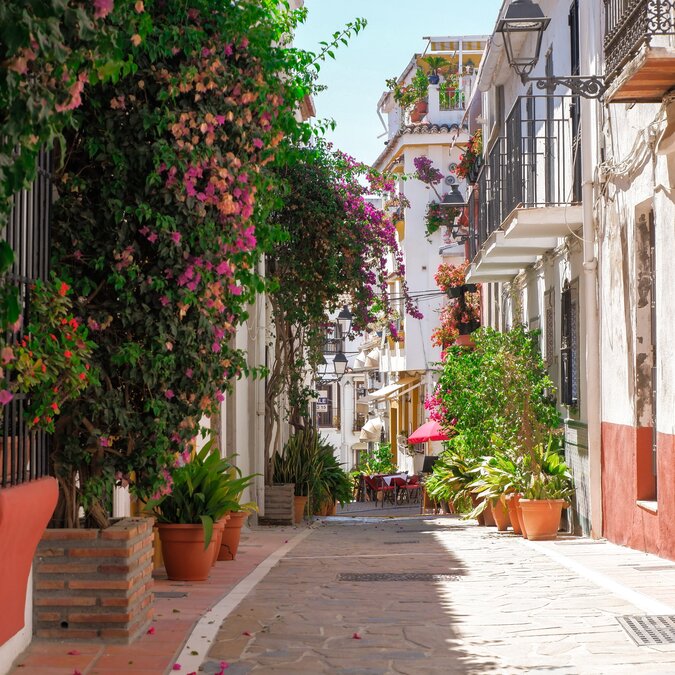 Strasse in Malaga | © shutterstock_2169267569