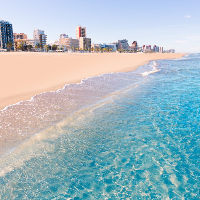 Malvarosa Strand Valencia | © shutterstock_1855301